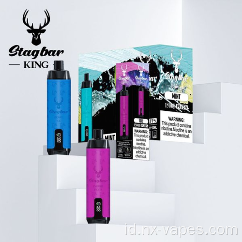 Stag Bar King 15000 Disposable Vape Vape Grosir